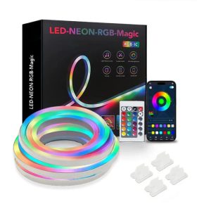 RGB Neon LED Rope Light – With App & Remote Control - Image 1